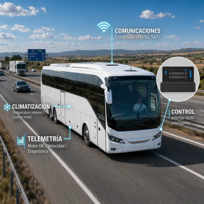 Control de clima en transporte